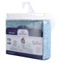 Mušelínové prostěradlo Design s gumou 60 x 120 cm BabyMatex