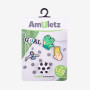 Amulety - ozdoby na boty Amuletz Fotbal je můj sport mix Coqui