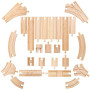 Dřevěné koleje set 25 dílů Bigjigs Rail