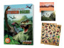 Kniha samolepek A4 s dinosauřími motivy 10 listů