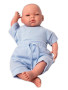 2-dílná mušelínová soupravička, tričko + kraťásky Boy světle modrá vel. 56 Baby Nellys