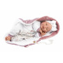 New Born 74040 Llorens - mrkací realistická panenka se zvuky 42 cm