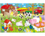 Velké podlahové puzzle – na farmě