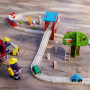 Dřevěná vláčkodráha hasičská stanice Bigjigs Rail