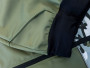 Softshellové kalhoty dětské Maskáč khaki Wamu