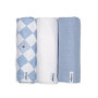 Swaddler Solid Matcha 3 balení 70 x 70 cm Lodger