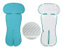 Vložka do autosedačky 9-36 kg merino 3D Kaarsgaren  