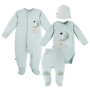 Kojenecký set do porodnice Mellow 4dílný mint Eevi
