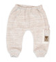 Rostoucí pletený svetřík a kalhoty s kapsou Hand Made Nature béžový Baby Nellys