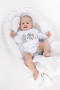 Body s potiskem New Baby Ahoj, jsem tady! - dárkové balení