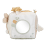 Kostka textilní s aktivitami Newborn Naturals Little Dutch