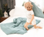 Mušelínový set přikrývka a polštář 135 x 100 / 40 x 60 cm Babymatex