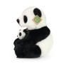 Plyšová panda s mládětem 27 cm Rappa