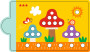 Magnetická hra Třídění barev s dinosaurem Kids Toys