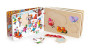 Dřevěná knížka s puzzle 4 roční období Vilac