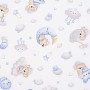 Dětská pěnová matrace New Baby Standard 120 x 60 x 6 cm koala modrá
