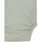 Prodyšné body s dlouhým rukávem Romper Seersucker Silk