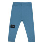 Rostoucí žebrované legíny Color Denim blue - modrá Esito