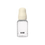 Antikoliková láhev s kaučukovým dudlíkem 150 ml Bibs