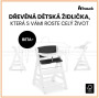 Dřevěná židle Beta+ B Hauck