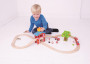 Dřevěná vláčkodráha hasičská stanice Bigjigs Rail