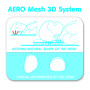 Polštář do kočáru Aero3D 36 x 26 cm BabyMatex