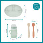 Silikonová jídelní sada Grow ´isy kit