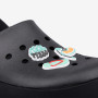 Amulety - ozdoby na boty Amuletz Just keep swimming mix Coqui