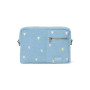 Denim Organizer na kočárek Light Blue Hearts Studio Noos