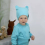 Rostoucí body žebrované Turquoise - tyrkysová Esito