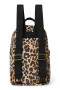 Cotton Mini Backpack Brown Leopard Studio Noos