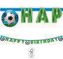 Baner závěsný EKO "Happy Birthday" Fotbal 2 m