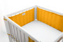 Mušelínový mantinel do postýlky Bump Air 180 x 30 cm Babymatex