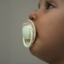 Dudlík svítící silikonový dynamický Prime 18 m+ 2 ks Ivory/Blush Lovi