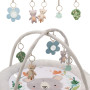 Deka hrací s hrazdičkou Cozyplay Light Grey Kinderkraft