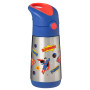 Termoska na pití s brčkem 350 ml Superman B.Box
