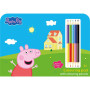 Kreslící set s pastelkami Prasátko Peppa