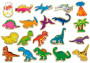 Dřevěné magnety 20 ks - dinosauři Viga