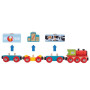 Vlak se zbožím + 3 koleje Bigjigs Rail