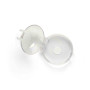 Krytky knoflíků sporáku 2 ks Transparent