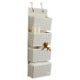 Závěsný organizér Recycled Gringham Beige 3 SPROUTS