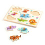 Vkládací puzzle Zvířata z džungle Djeco