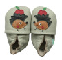 Kožené capáčky Barefoot Vel. L (12-18 měs.) Hopi Hop