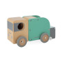 Dřevěné popelářské auto Bolid Janod
