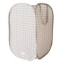 Skládací úložný koš Recycled Gingham Beige 3 SPROUTS S