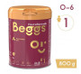 Beggs 1 počáteční mléko (800 g) EXPIRACE 27.1.27