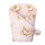 Dětská zavinovačka New Baby Love Teddy bear 80 x 80 cm pink
