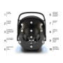 Autosedačka Baby-Safe iSense (0-13 kg)