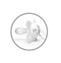 Kojenecká láhev + šidítko silikonové fyziologické Fusion 2-4 m