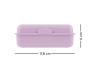 Box na svačinu Lavender Jahoda Baagl